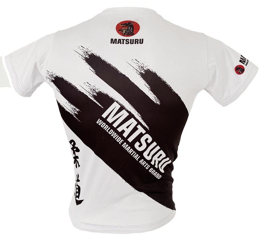Matsuru short sleeve JUDO white-black