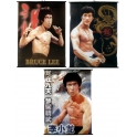 3 stk plakater med Bruce Lee