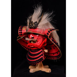 HANWEI - TAKEDA SHINGEN KABUTO HJELM MED MEMPO-MASKE HANWEI - TAKEDA SHINGEN KABUTO HJELM MED MEMPO-MASKE