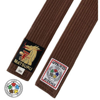 Matsuru IJF bælte - brun